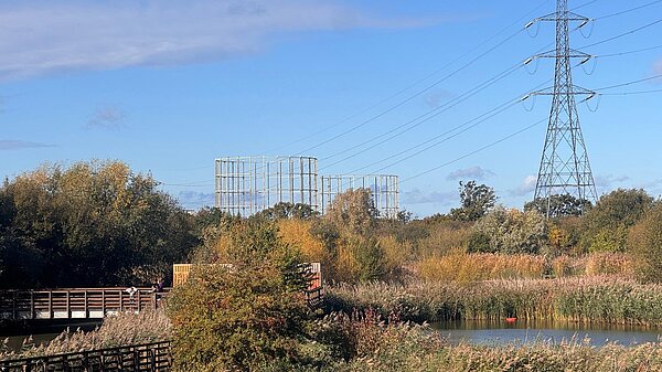 Motspur Park Gasholders