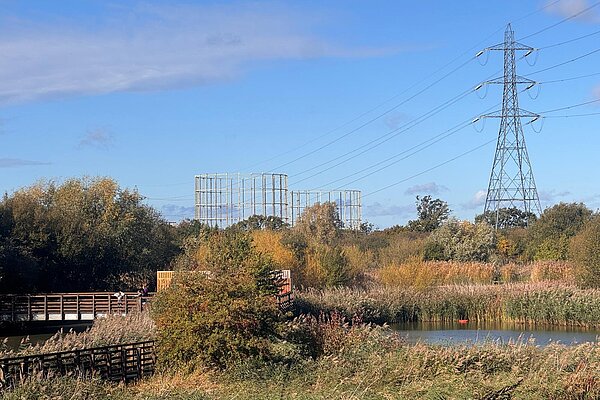 Motspur Park Gasholder